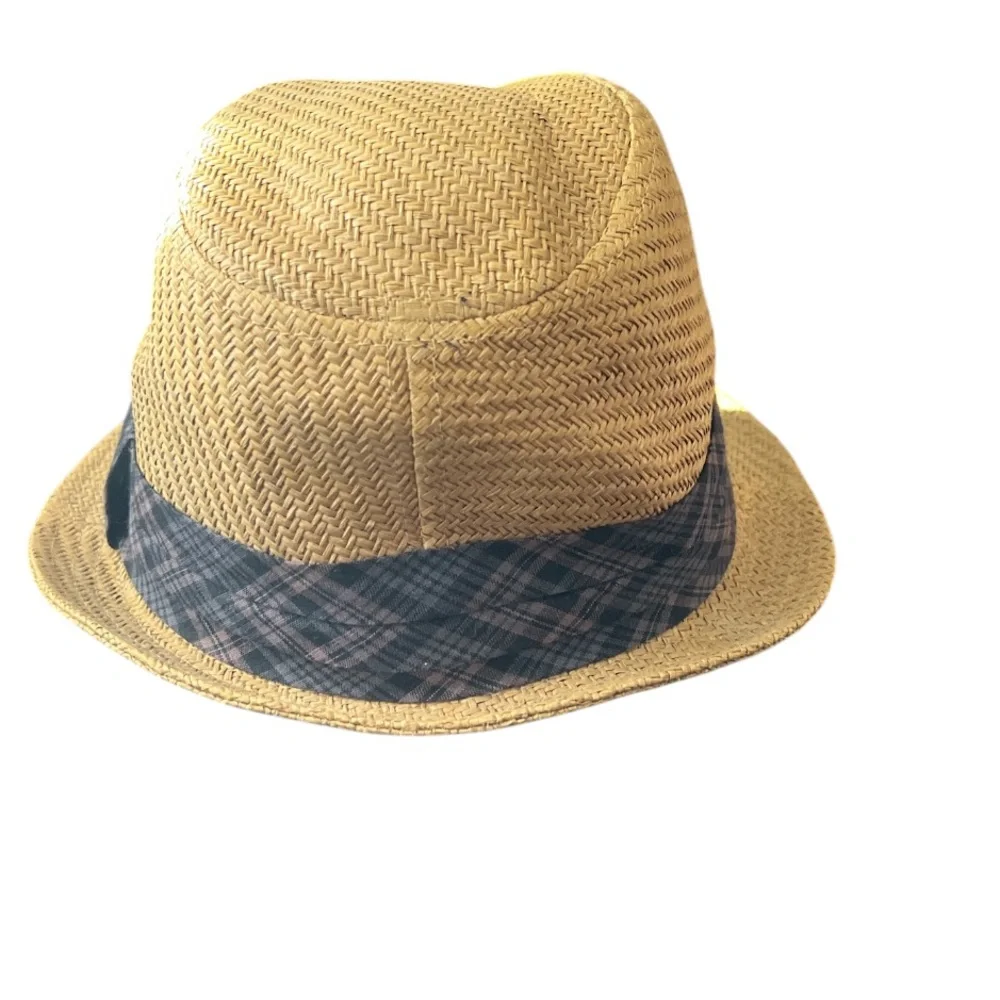 Target Fedora Tan Hat Size M/L